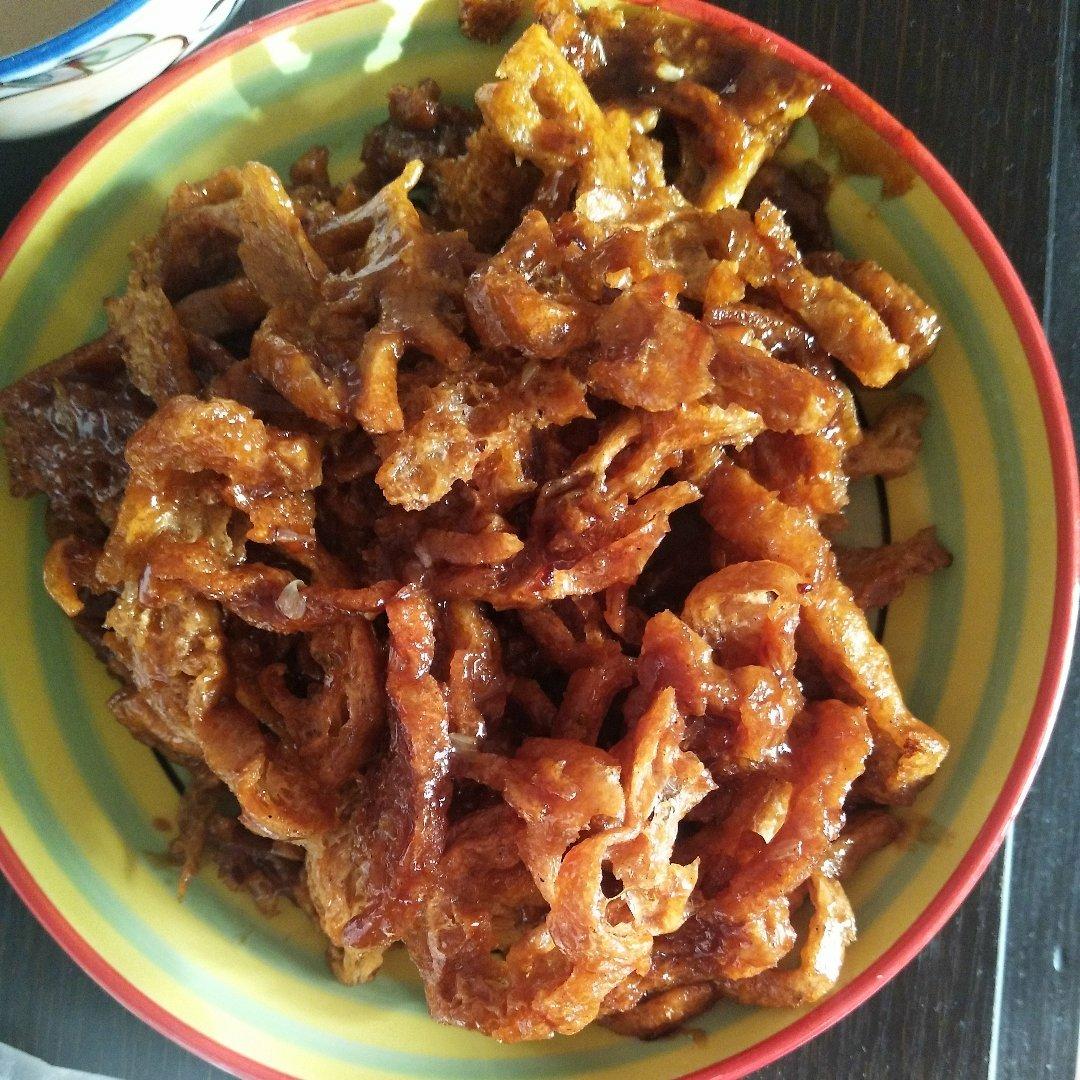 糖醋面筋丝