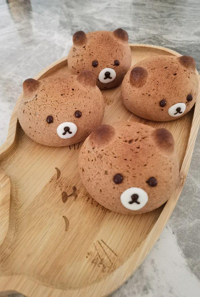 可可小熊麻薯包