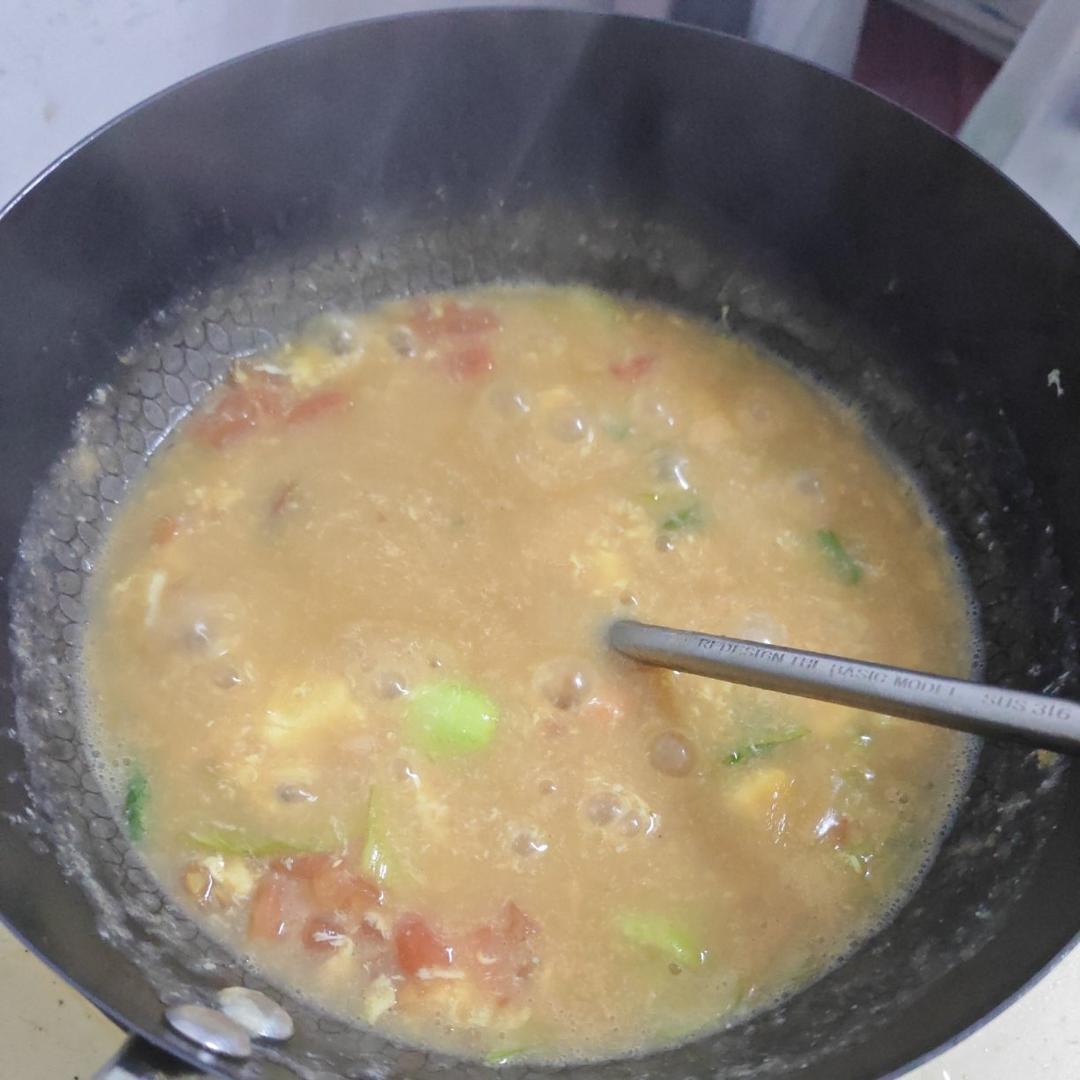 【跟我做不会错】简单又好喝的西红柿鸡蛋汤，家常又营养哦