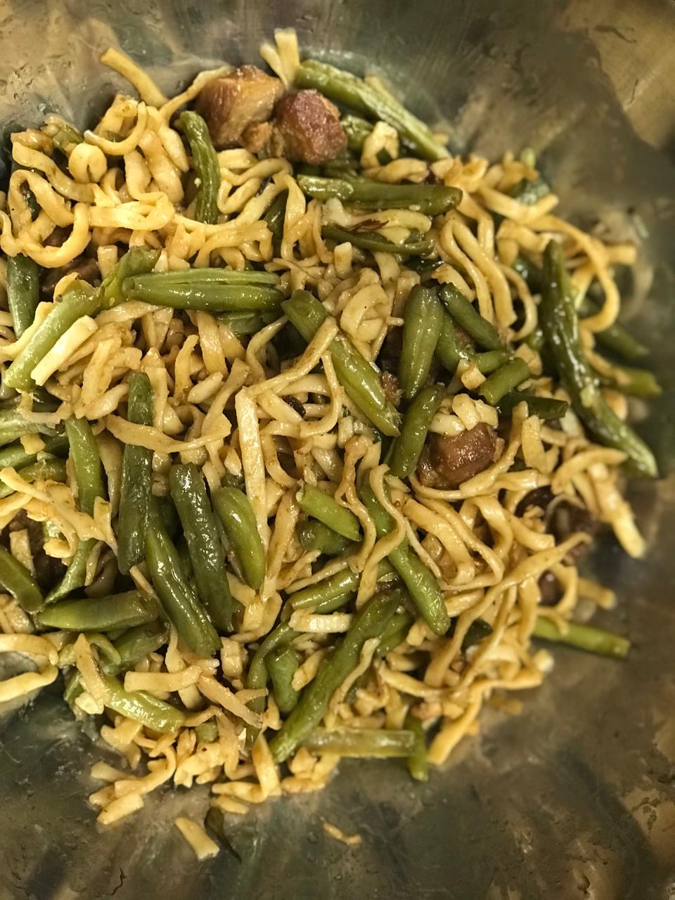 豆角焖面