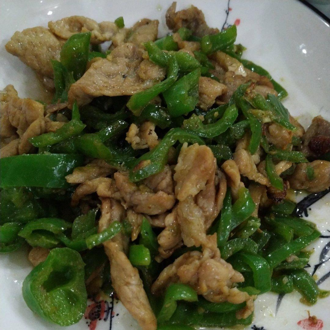 青尖椒炒肉