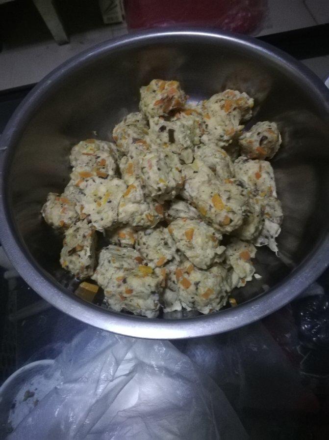 超！香蒸，有鲜鸡汁！香菇鸡胸肉丸子🍄