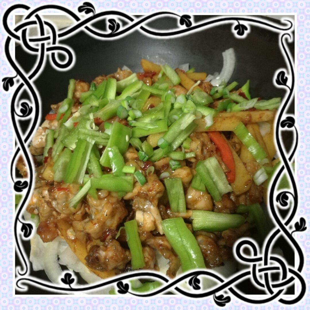 干锅牛蛙