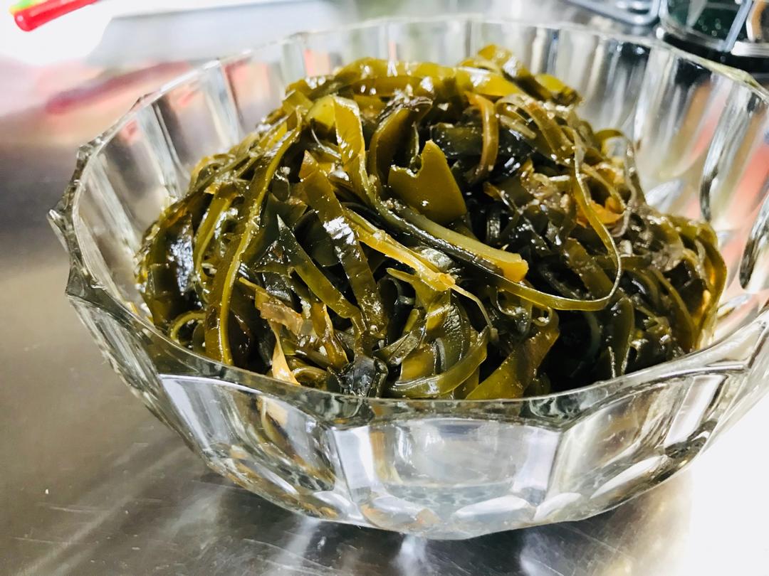 清雅云萝做的凉拌海带丝