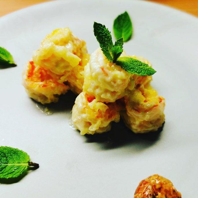 柏悦平替版芥末虾球