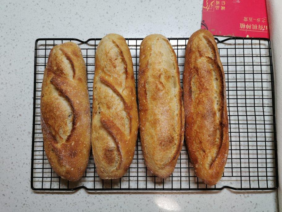 【家庭版】小烤箱法棍 （自制蒸汽）