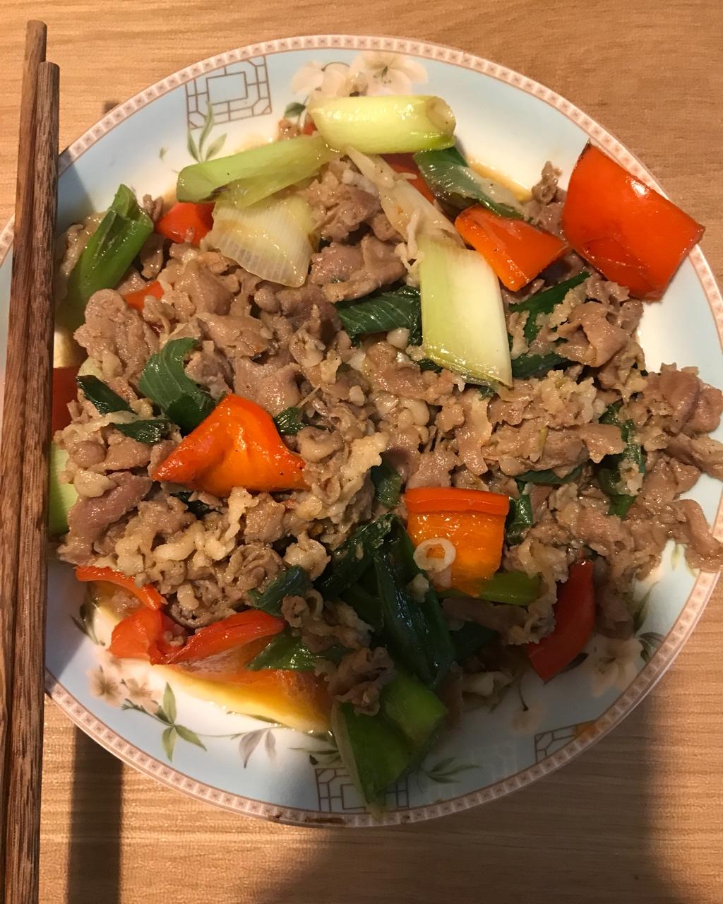 葱爆羊肉