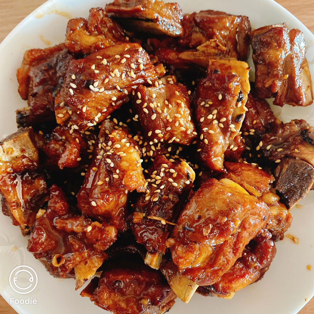 糖醋排骨/糖醋小排（不放油）（12345口诀做出正宗上海本帮）