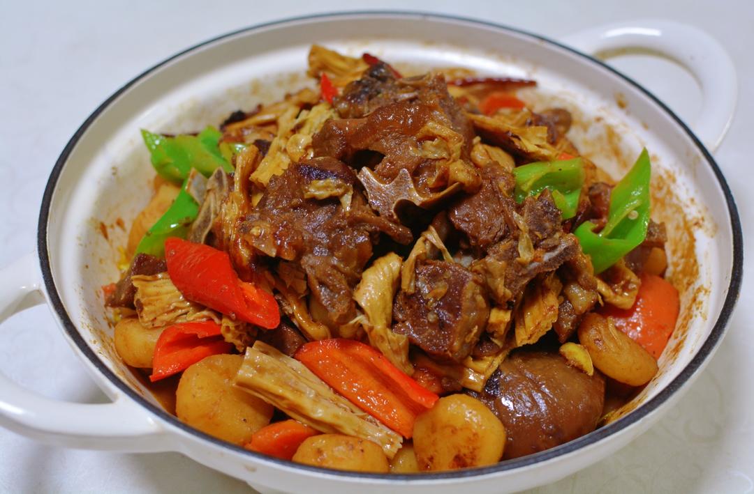 腐竹羊腩煲-广式煲