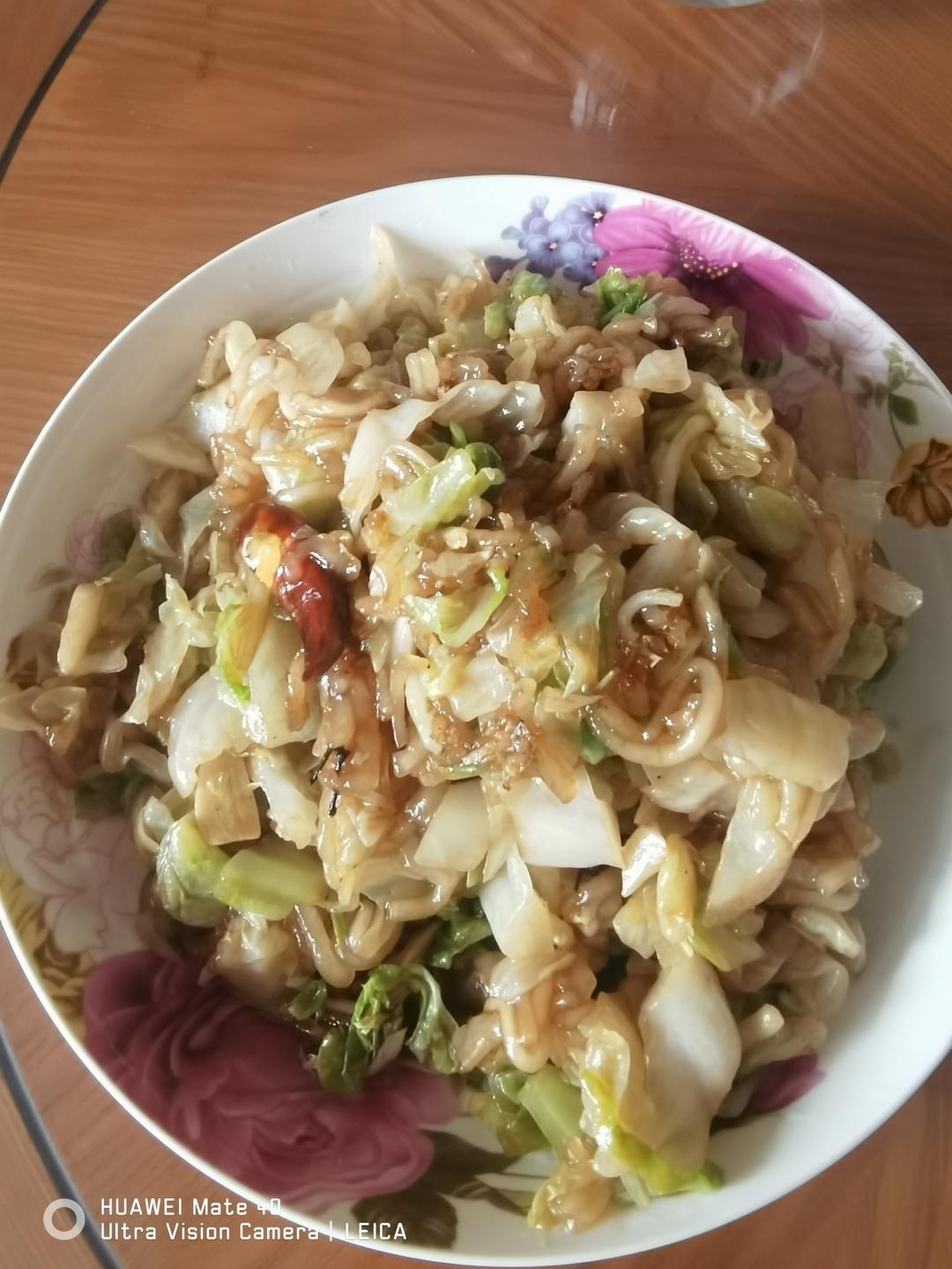 好吃的大头菜炒粉