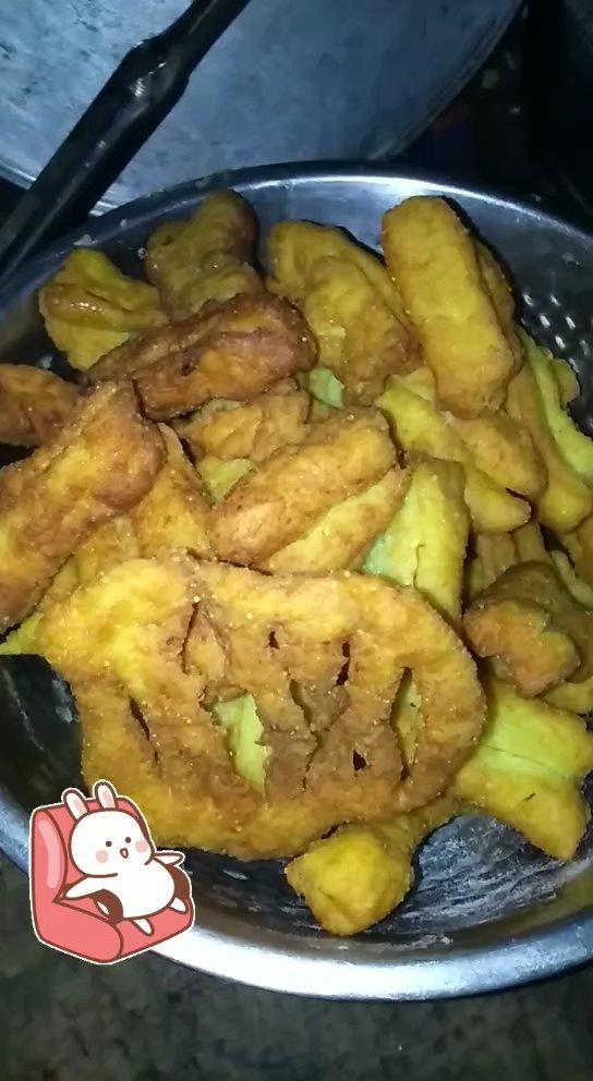 自制无泡打粉油条