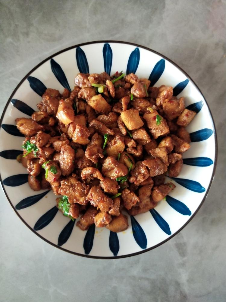 孜然蒜香鸡胸肉