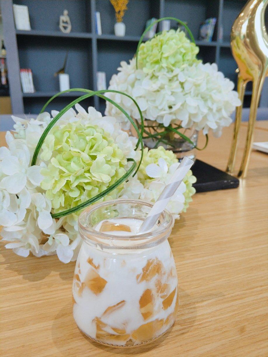 白桃乌龙茶冻