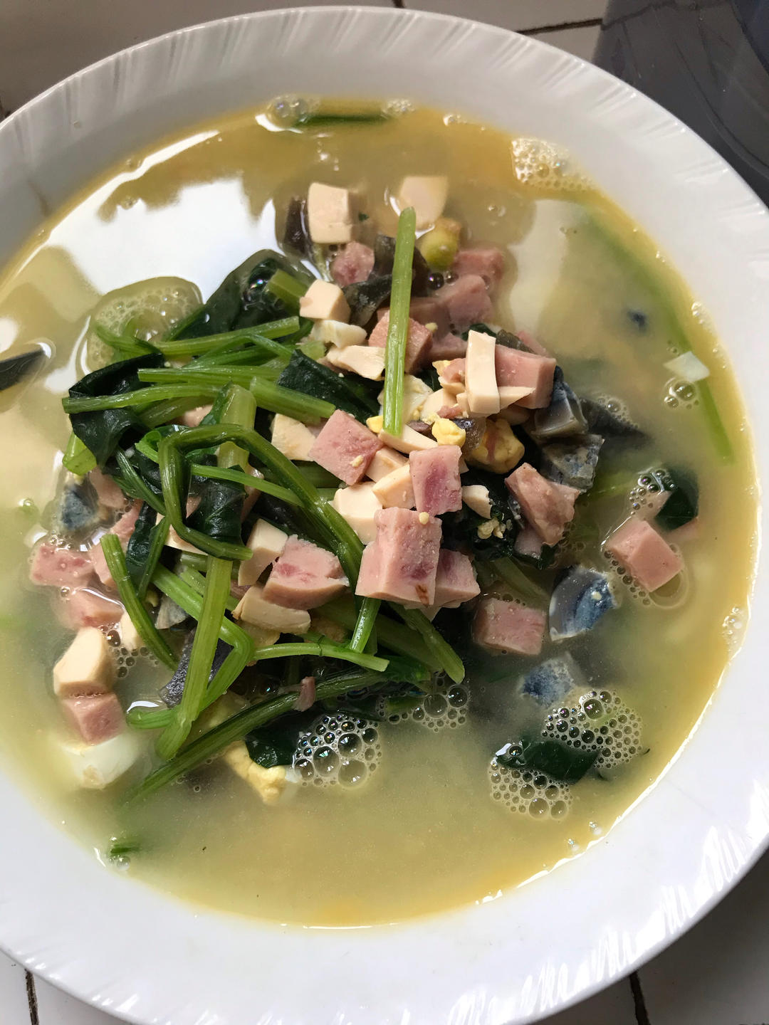 上汤菠菜，皮蛋咸鸭蛋还可以这样吃？