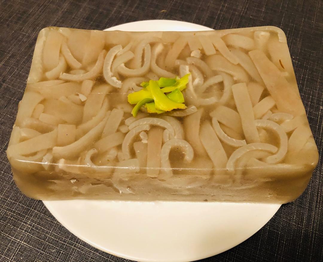 猪皮冻
