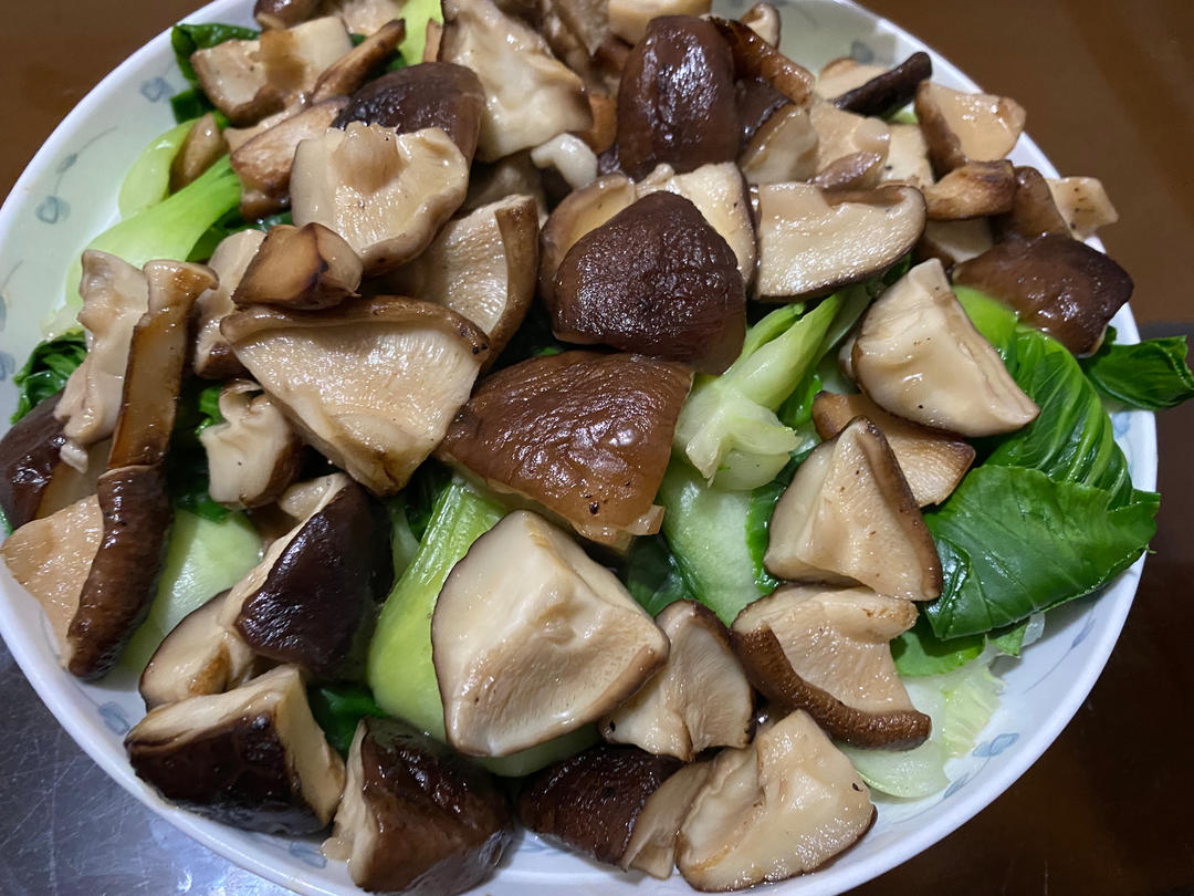 香菇菜心