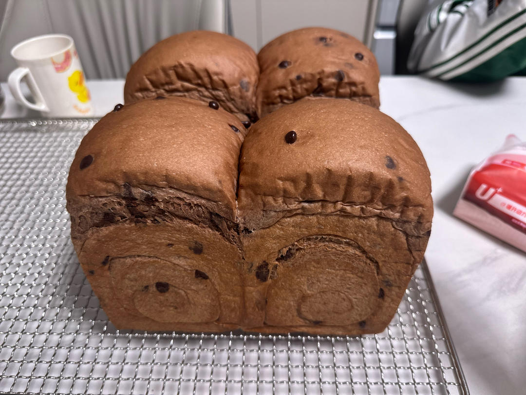 牛奶巧克力吐司