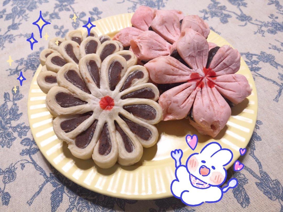 枣泥菊花酥