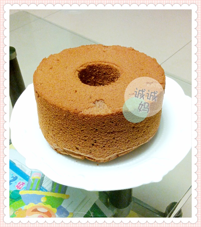 可可戚风蛋糕