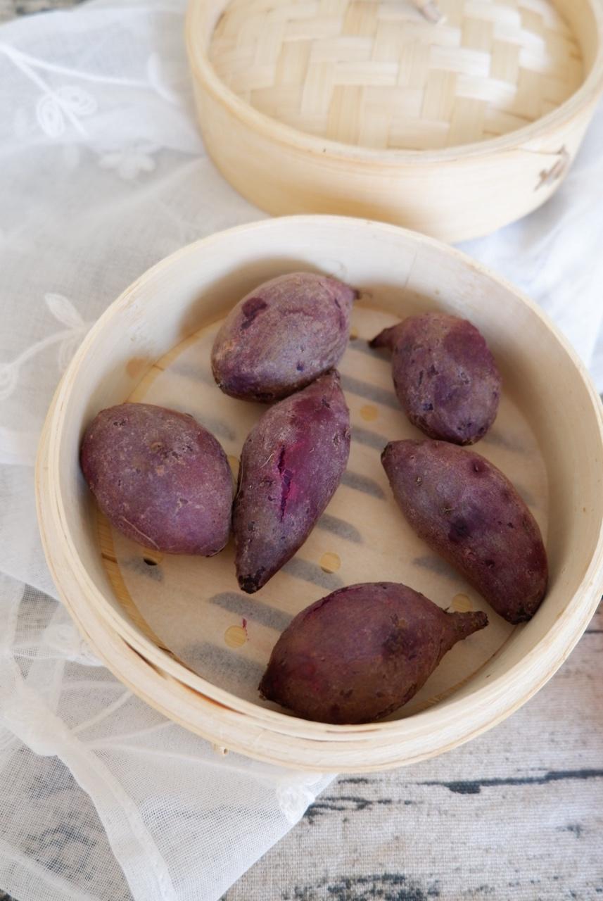 慕语菲_做的蒸紫薯