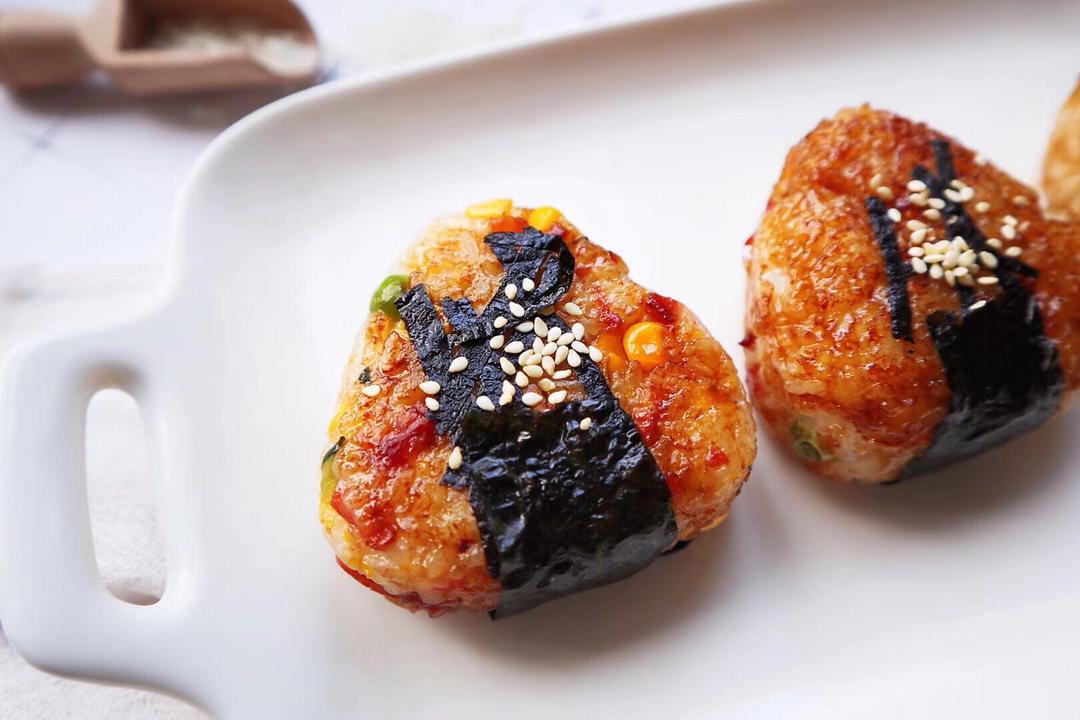 日式烤饭团的做法