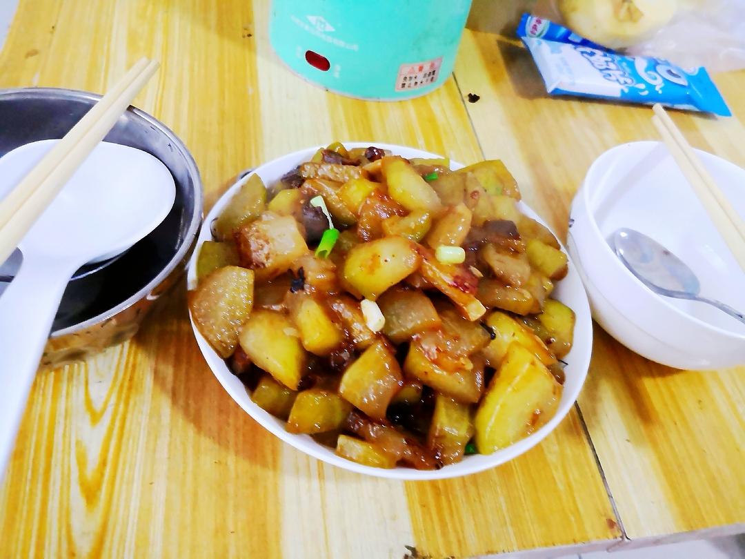 家常素炒冬瓜的做法