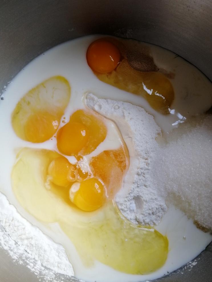 纯奶手撕吐司的做法 步骤1