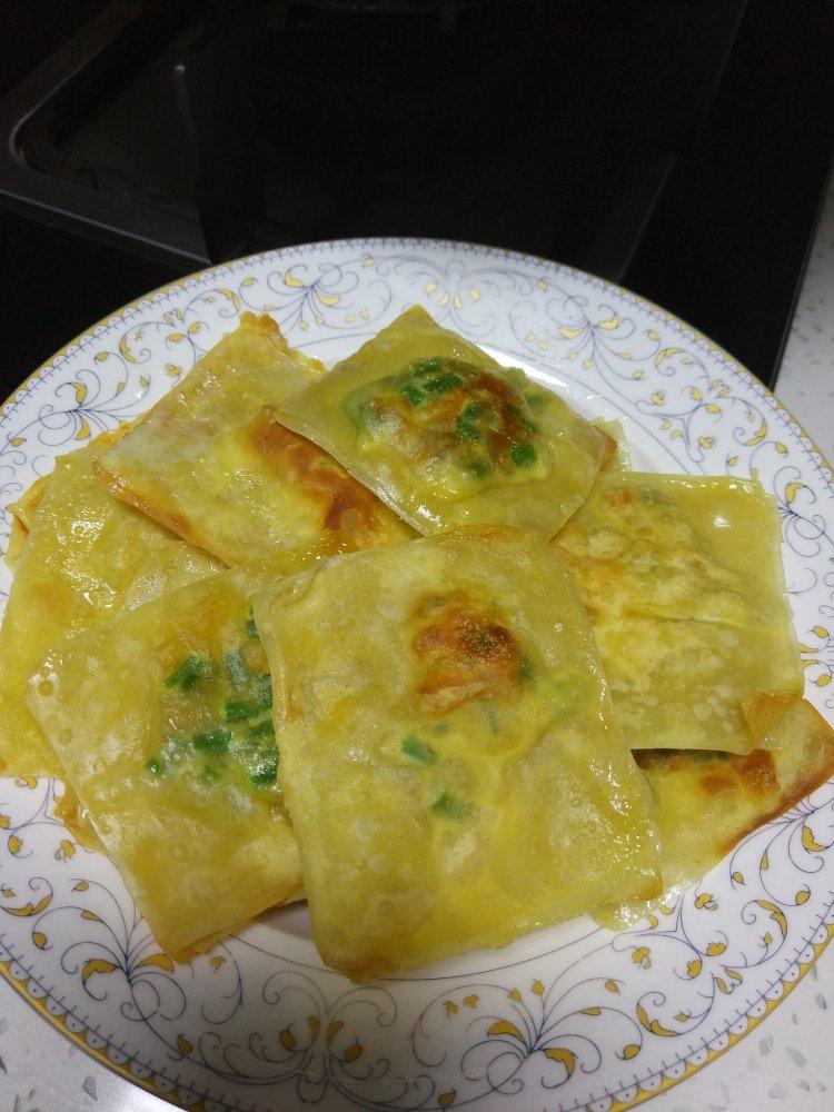 时间会忘记做的馄饨皮葱油饼