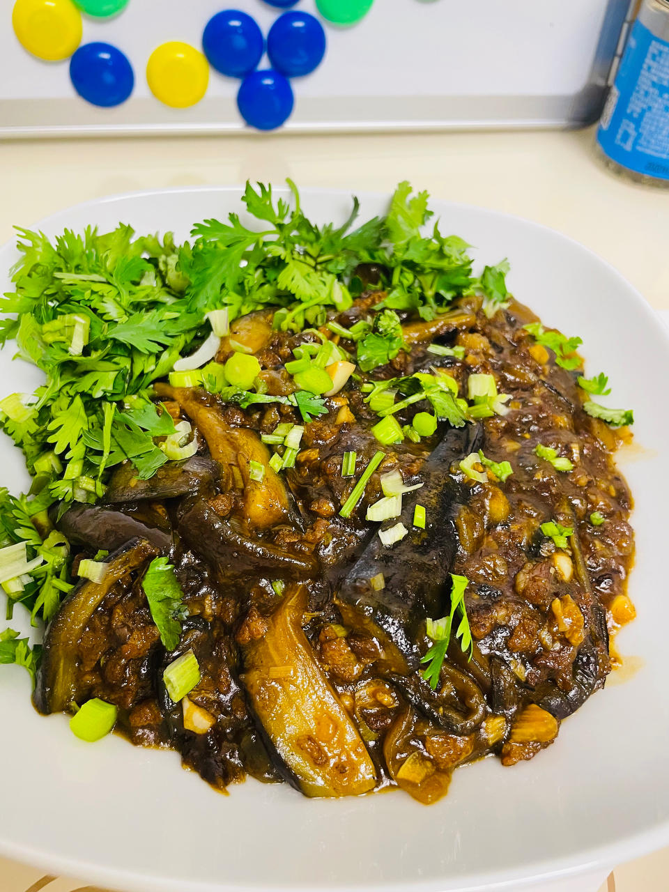 肉沫茄子（非油炸健康版）文末另附万能鱼香汁配方。