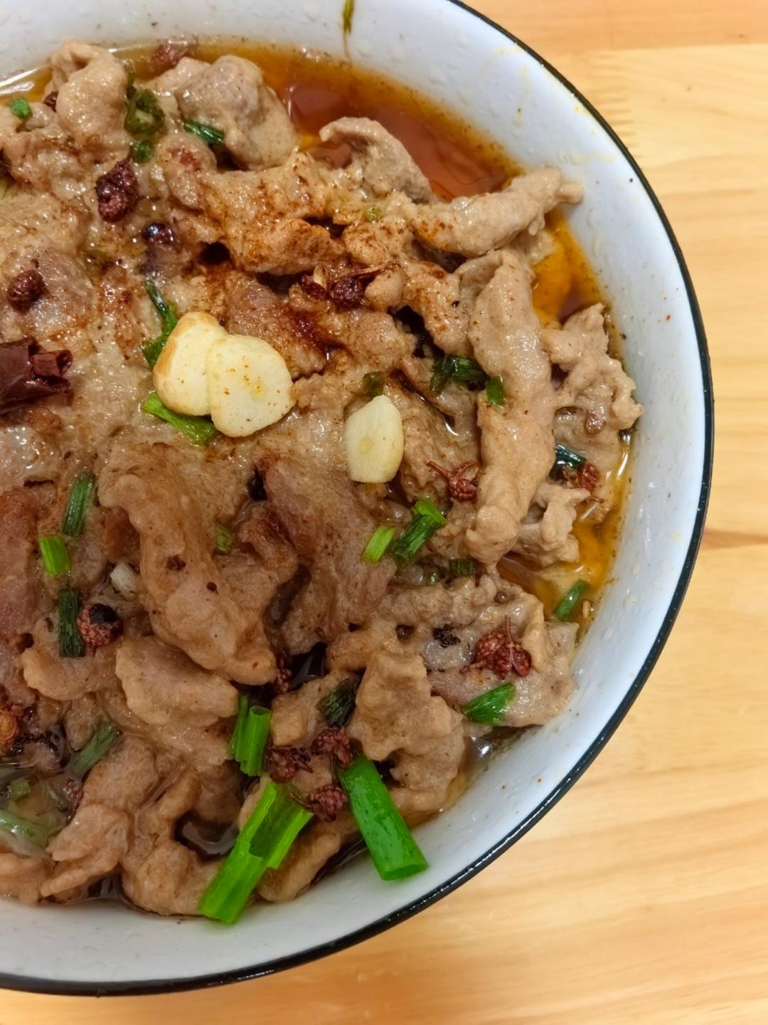 水煮肉片（肯定不翻车）