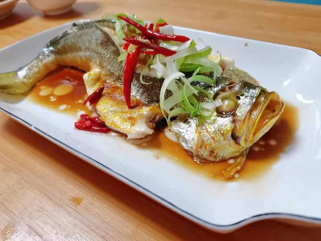 清蒸大黄花鱼