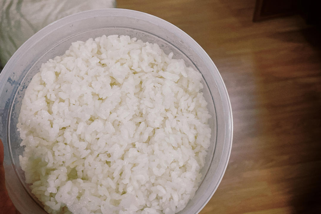 平底锅煮米饭--