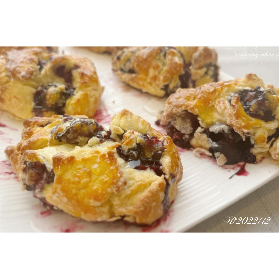 【爆浆蓝莓】司康烘焙新手必做不用发酵不用打发超级简单快速