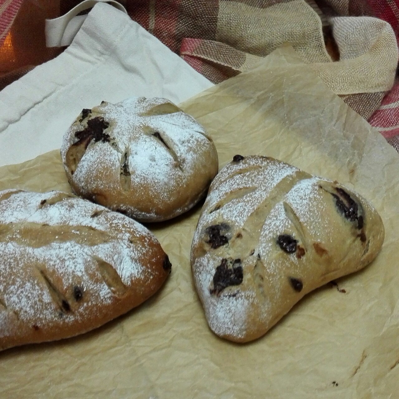 巧克力枫糖全麦软欧包