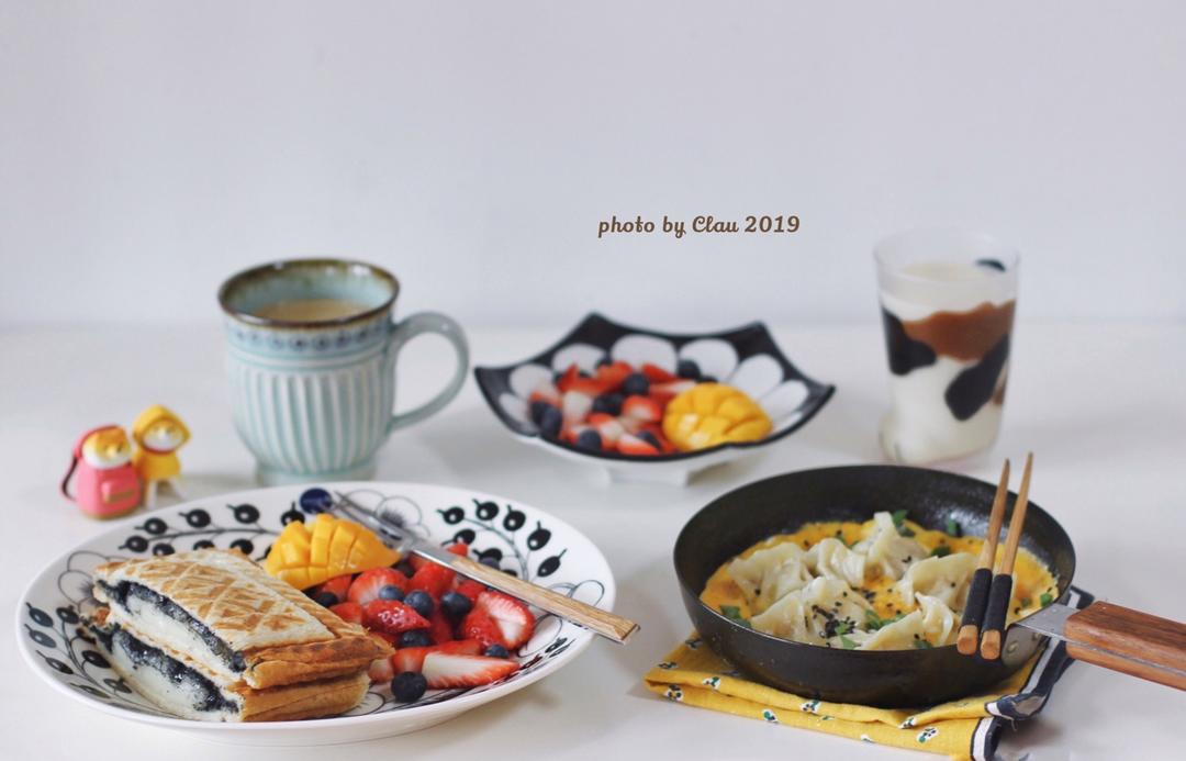 黑芝麻麻薯三明治