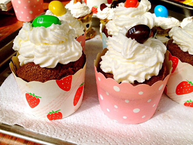 奶油戚风杯子蛋糕