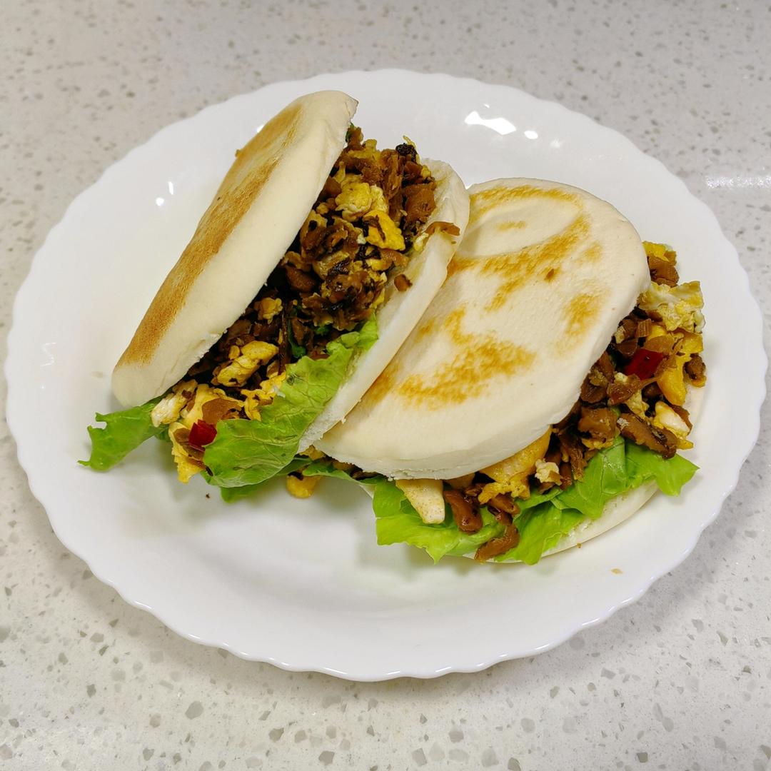 鸡蛋炒外婆菜(下饭菜)