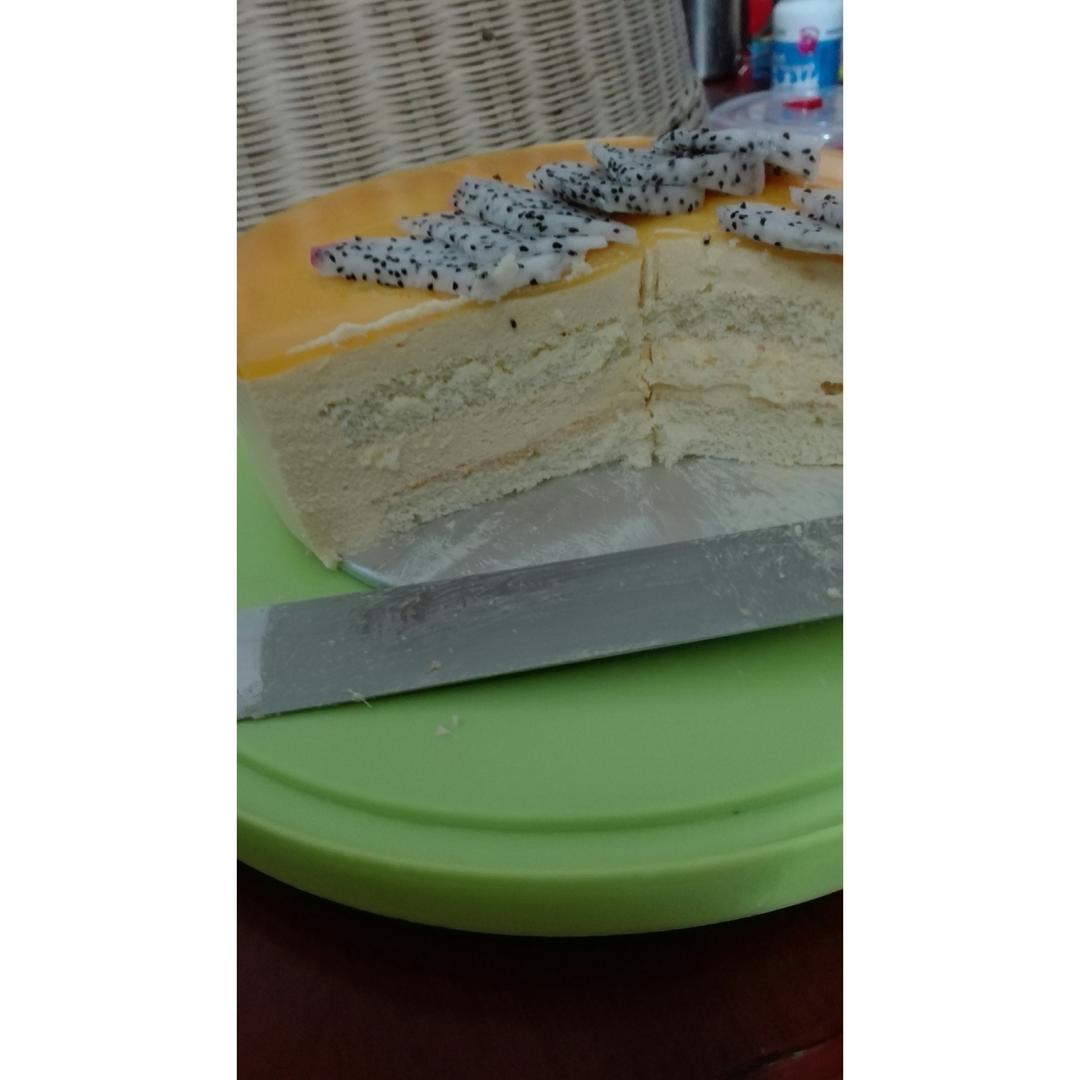 芒果慕斯蛋糕🍰（8寸）