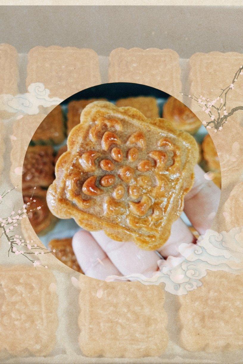 广式月饼——咸蛋黄豆沙月饼（新手版）