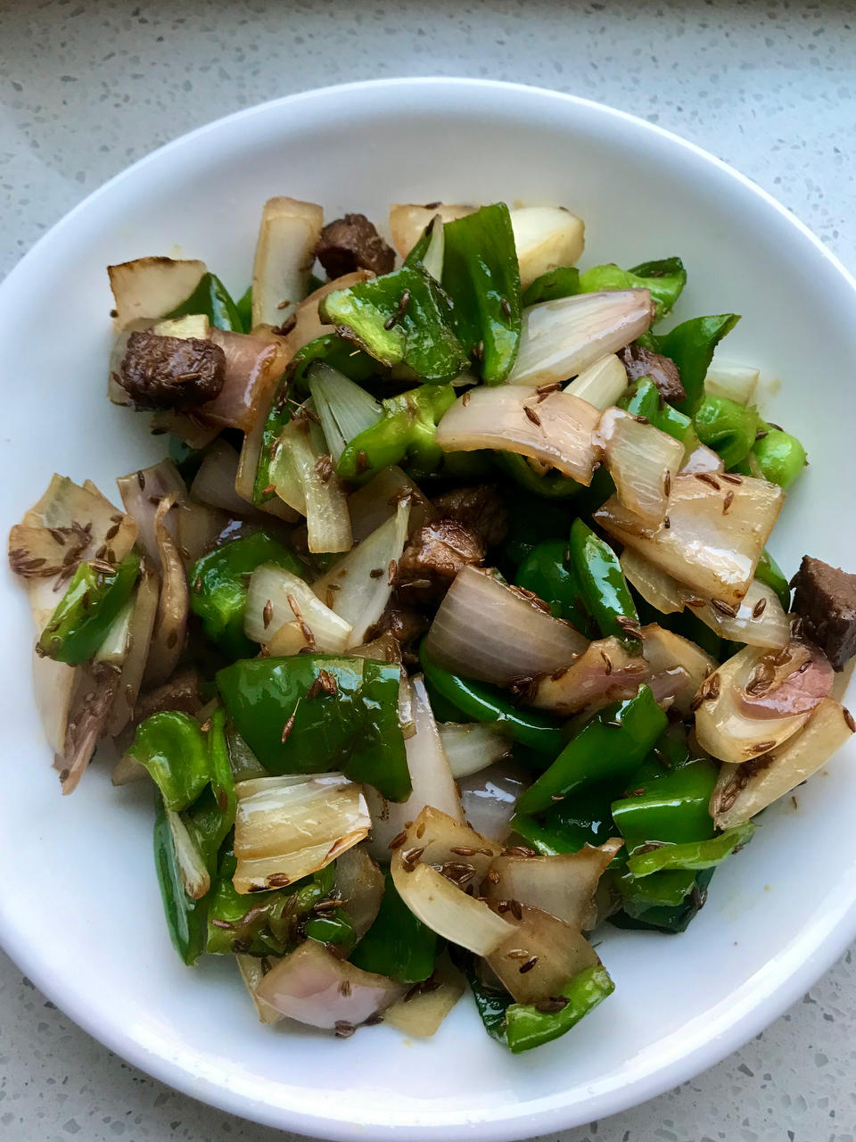 孜然小炒牛肉
