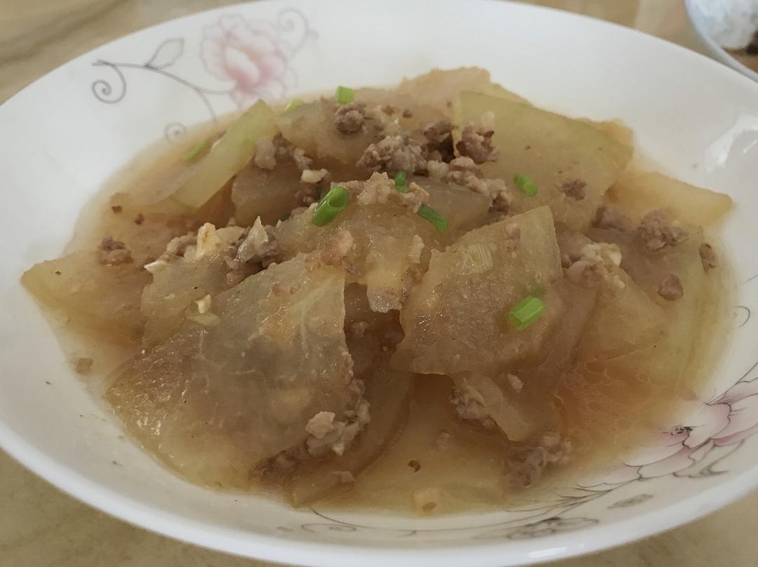 肉末炒冬瓜(超下饭)