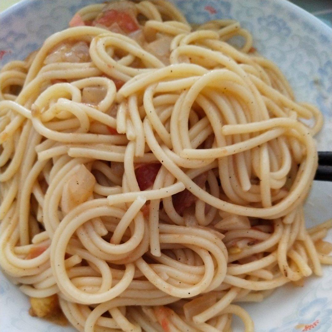 比餐厅好吃的黑椒牛柳意面🍝零失败简单教程