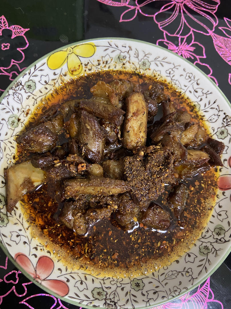 新疆美味--炒烤肉（有洋葱版）