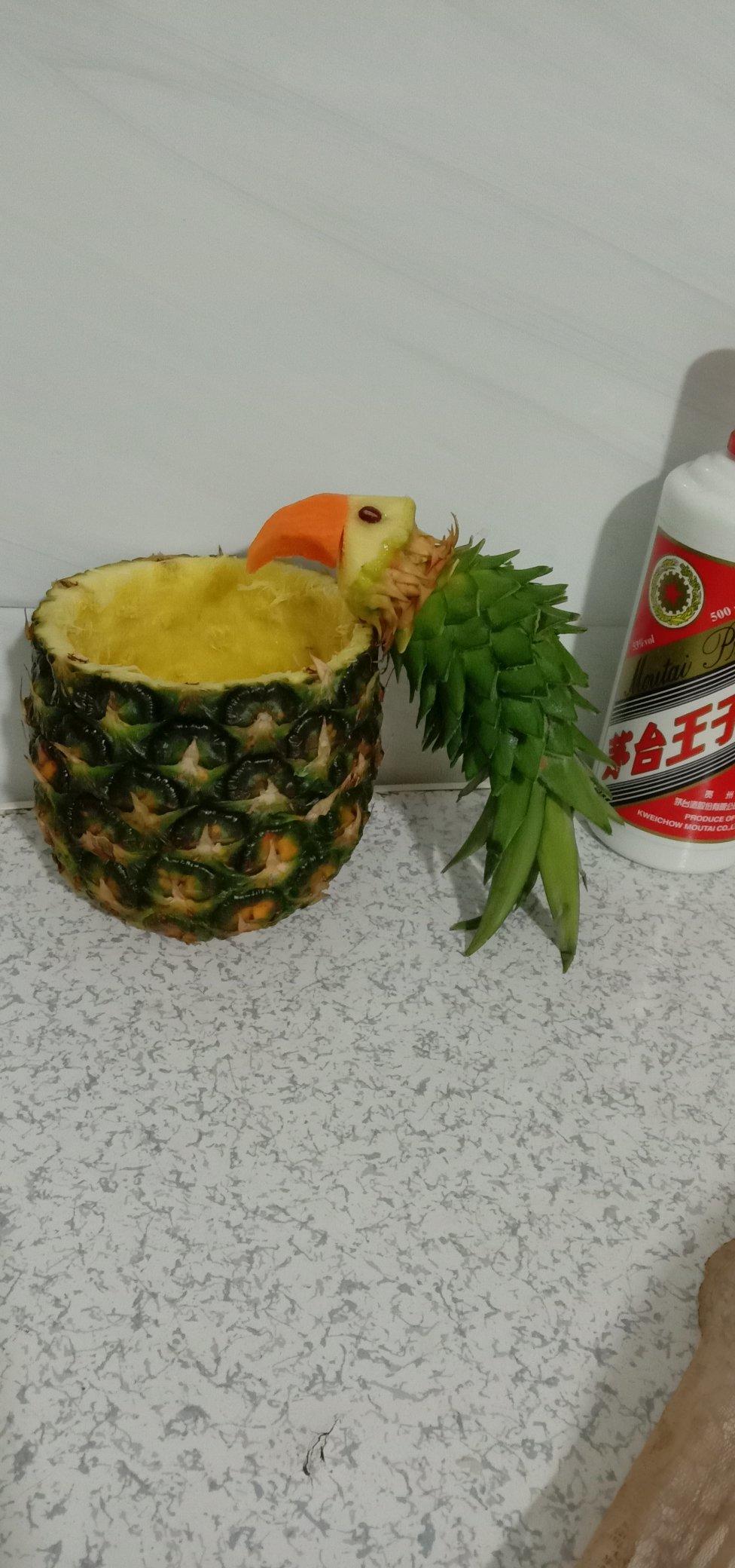 鸟语花香菠萝炒饭