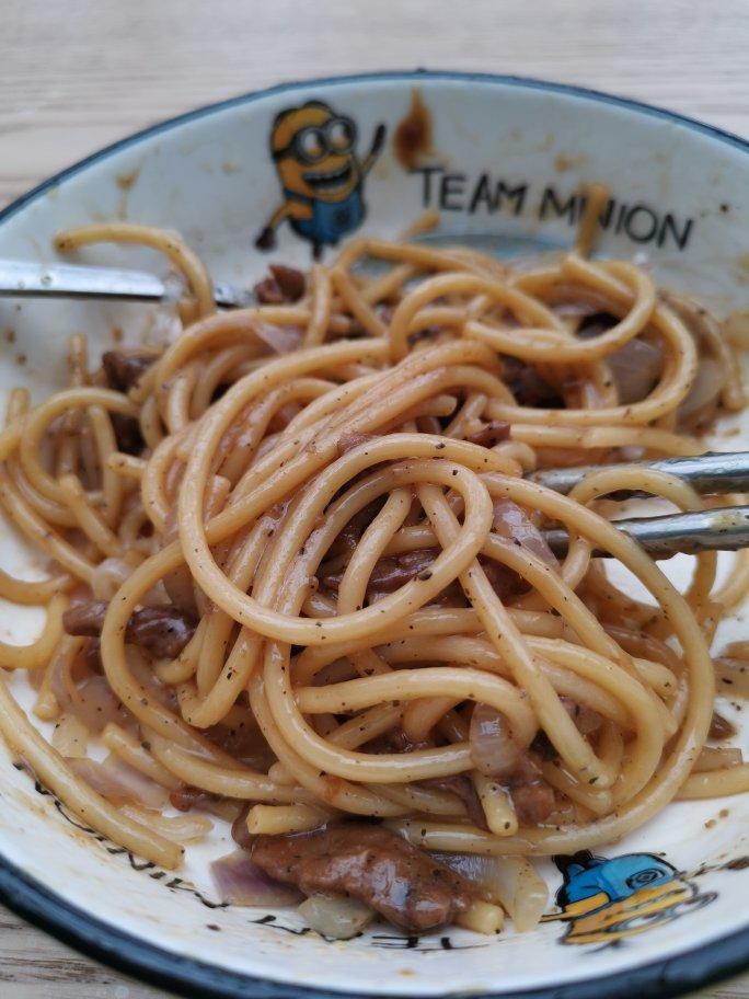 比餐厅好吃的黑椒牛柳意面🍝零失败简单教程