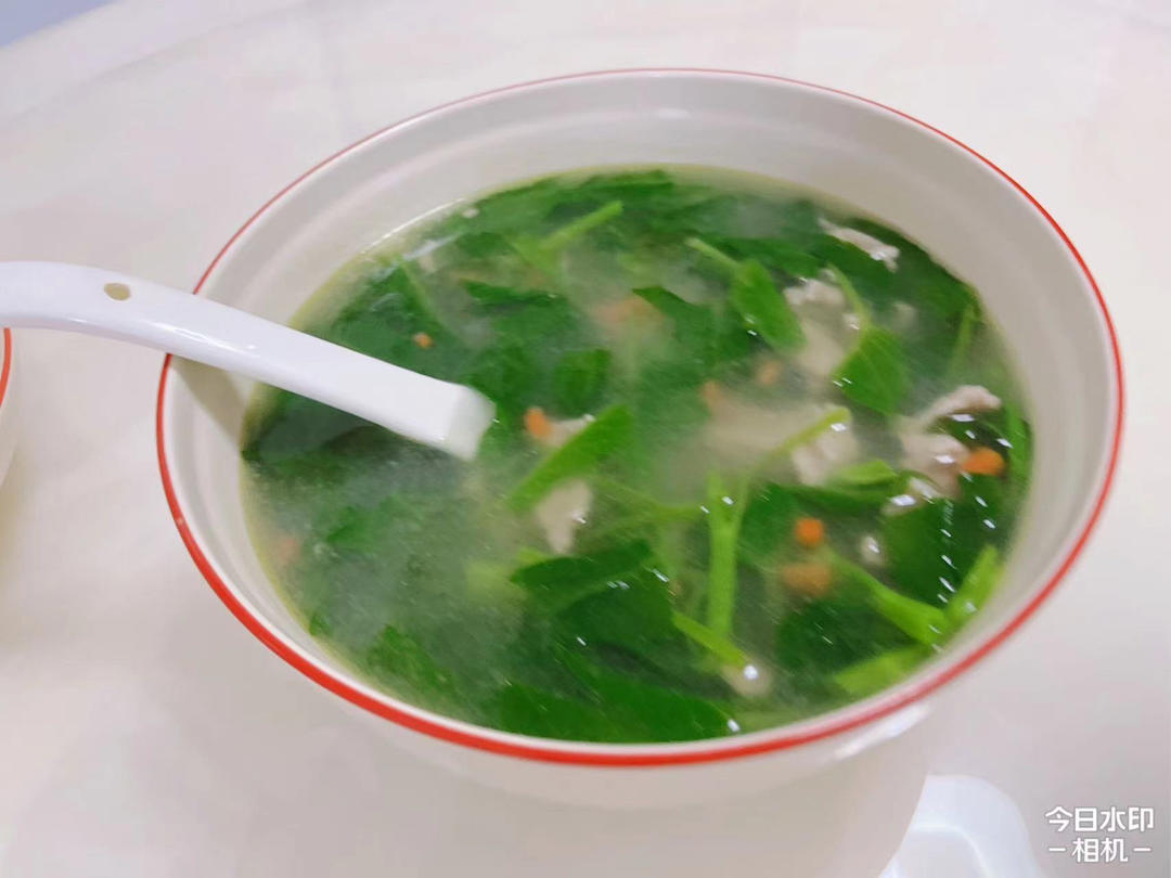 青菜瘦肉汤🥬🥩的做法