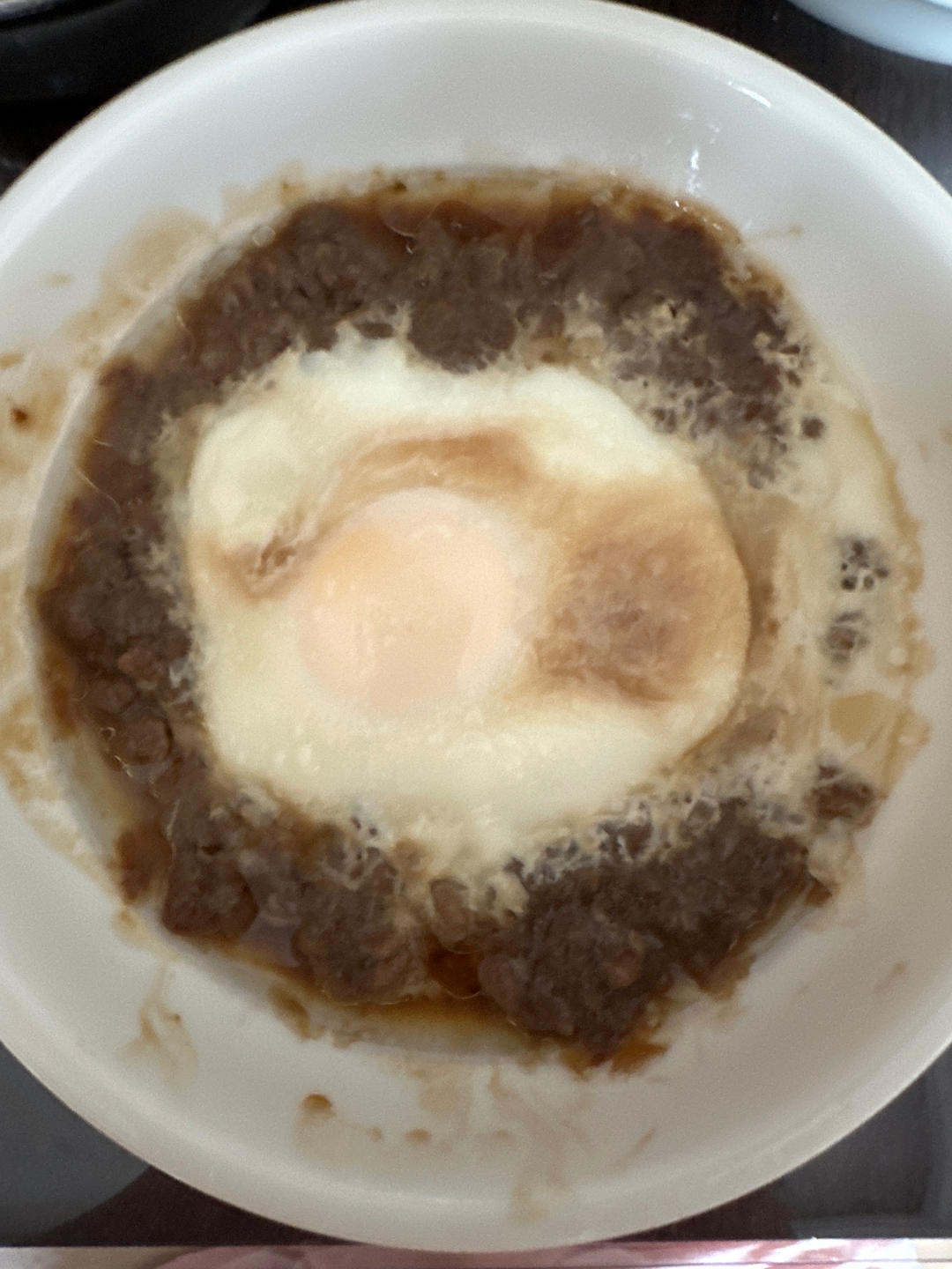 日常菜谱牛肉饼蒸蛋