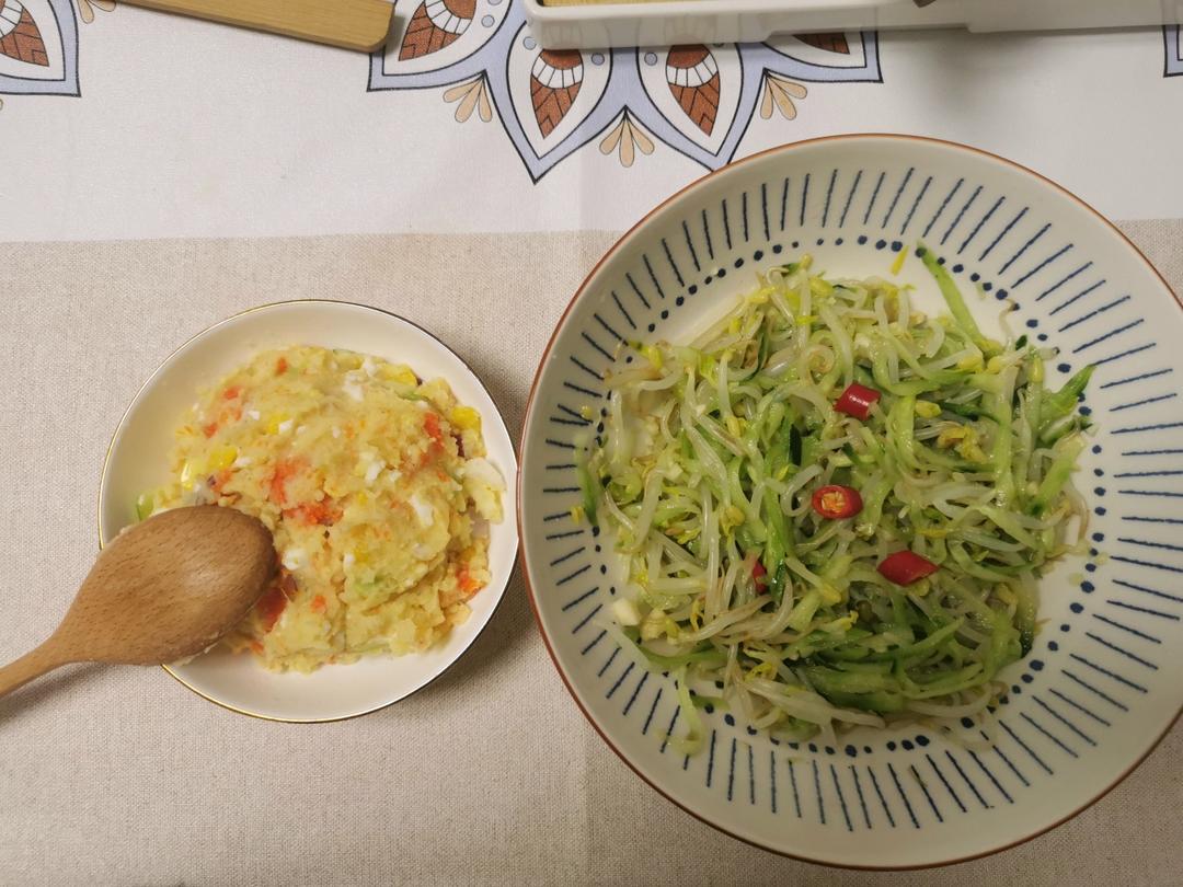 🔥零失败❗️低脂鸡蛋土豆泥沙拉🥗爆好吃