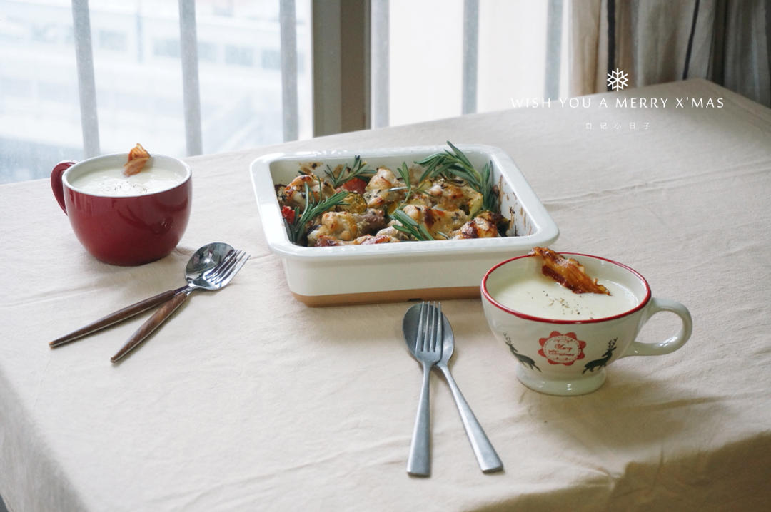超详细 入味马杀鸡迷迭香烤鸡腿（翅）宴客必备