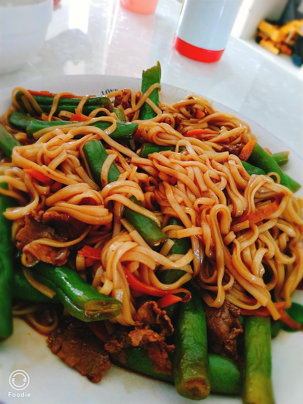 豆角焖面，家常版的做法